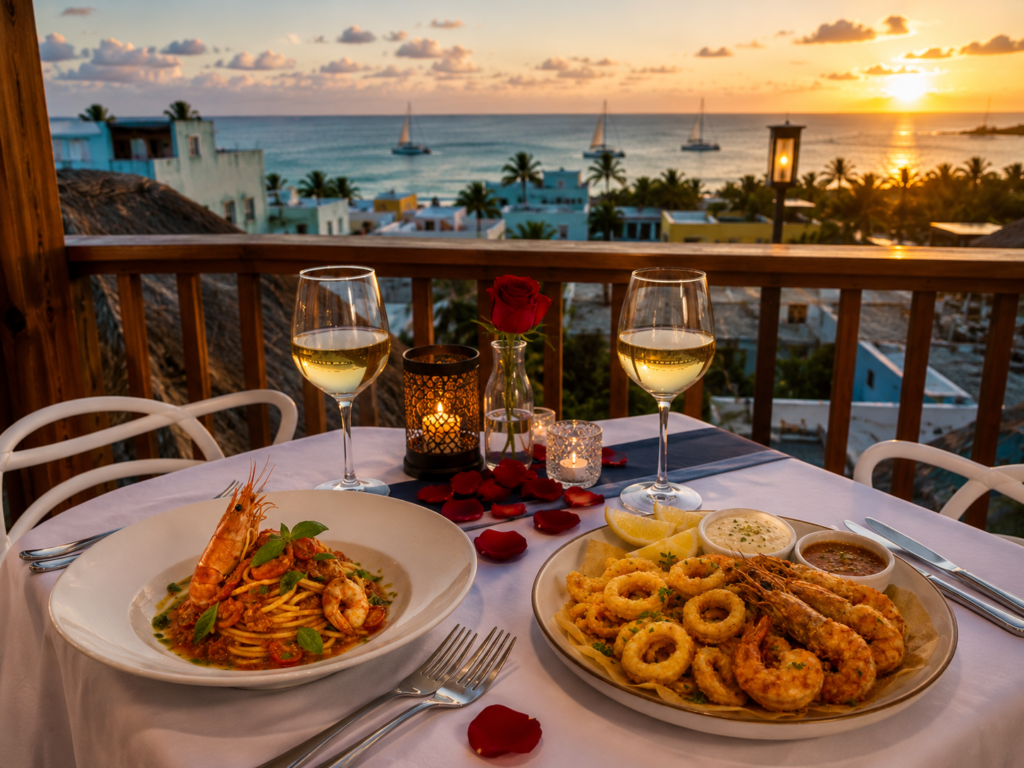 Cena romantica - Las Iguanas Bayahibe