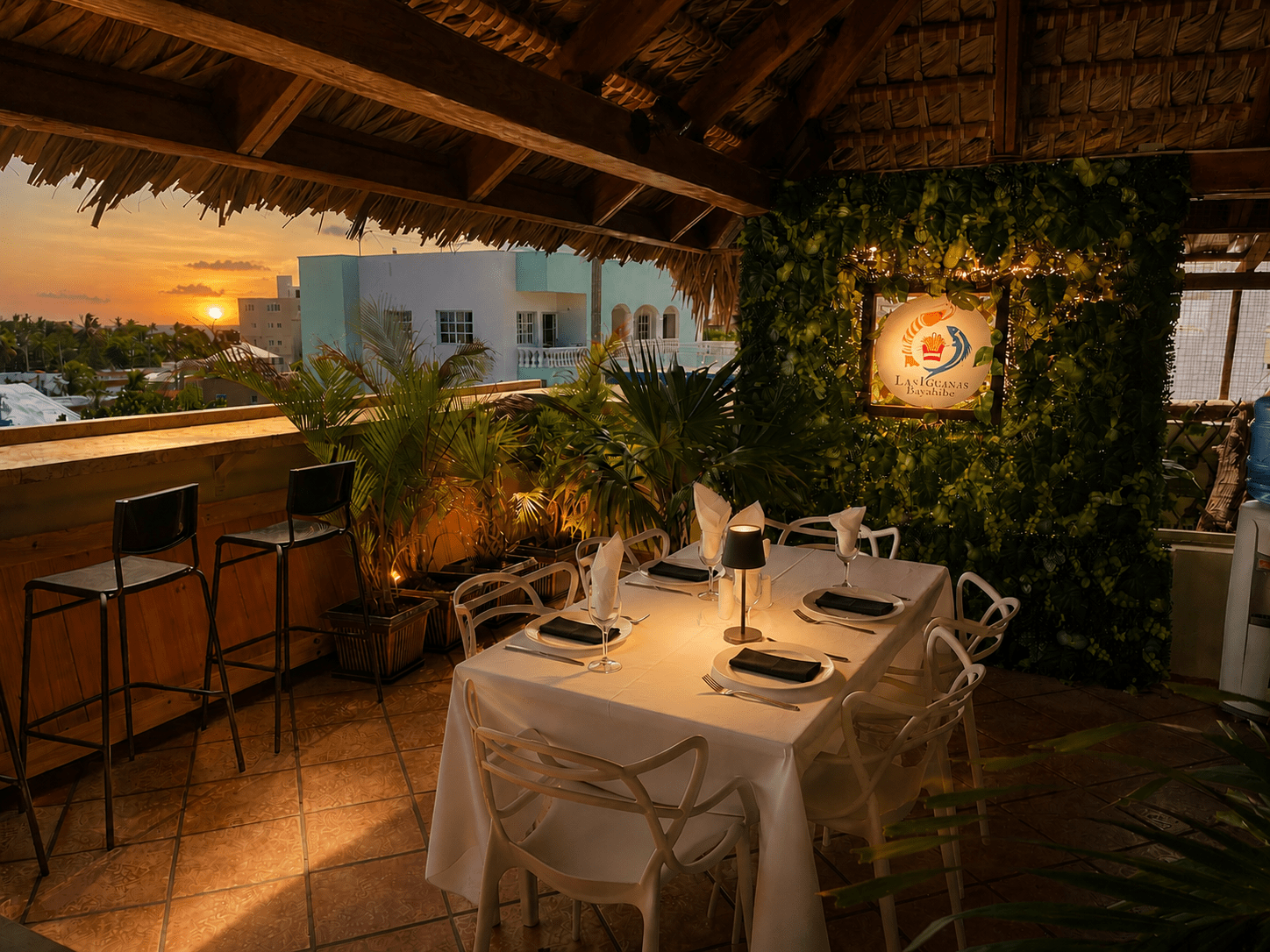 Salon atardecer las iguanas bayahibe